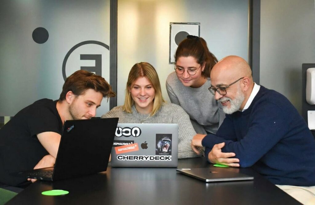 Team Omnibox al lavoro su un progetto web