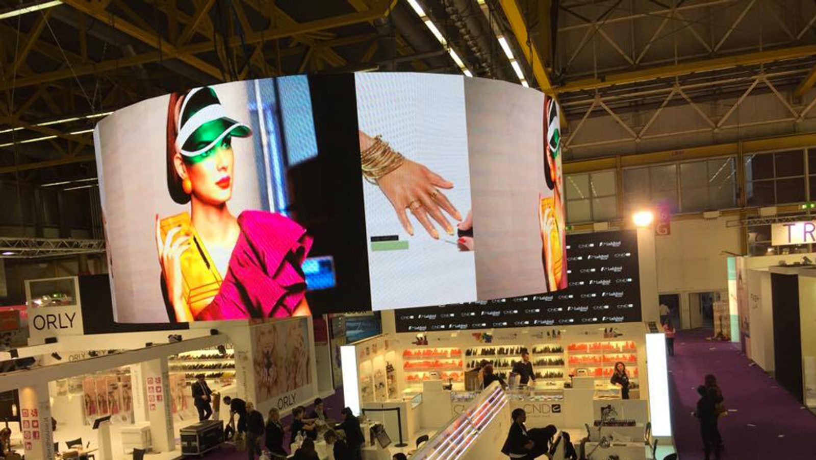 Ledwall scenografici Styled in un evento